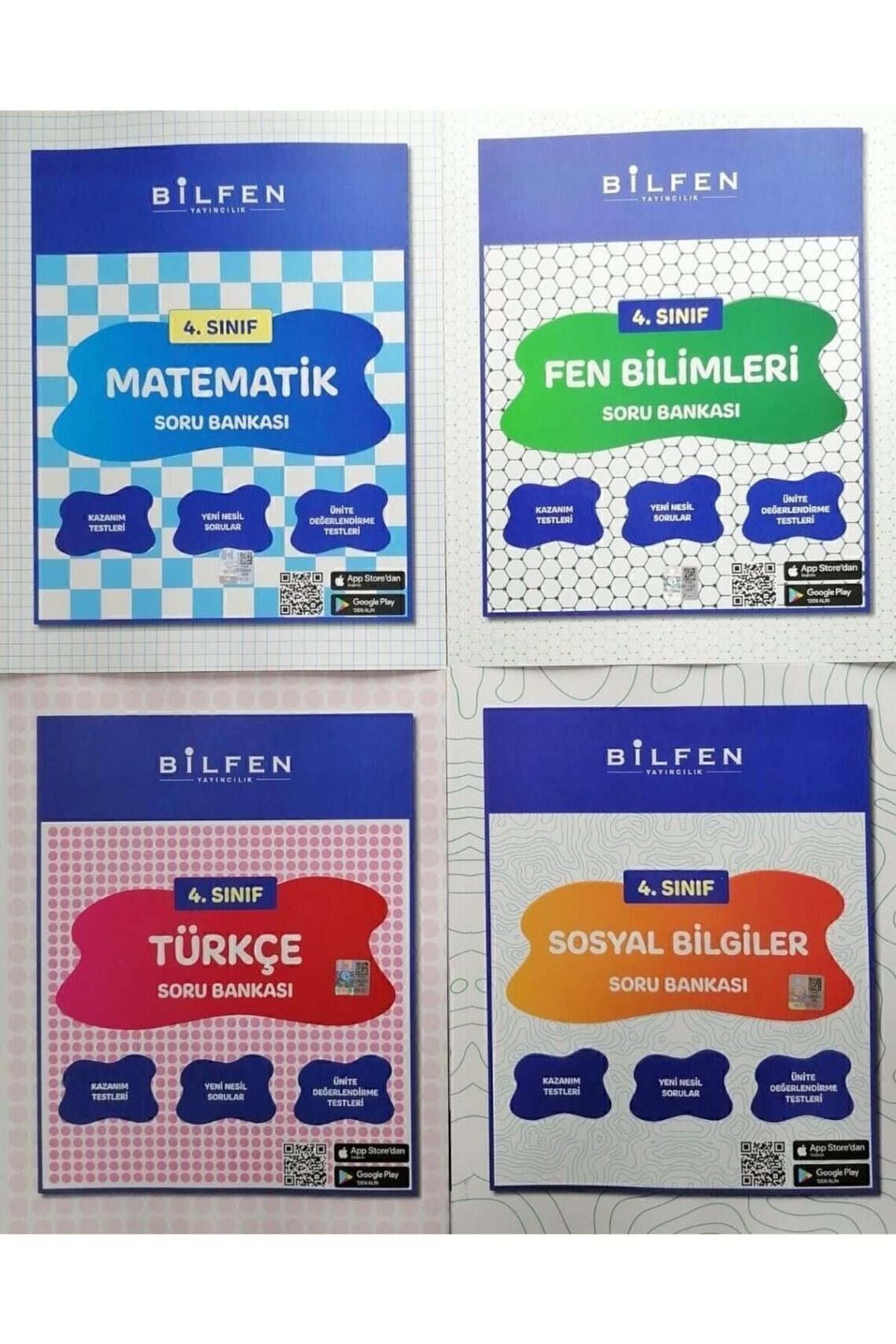 Bilfen 4. Sınıf Tüm Dersler Soru Bankası Çıkış Tarihi [2026] - Kapak Görseli